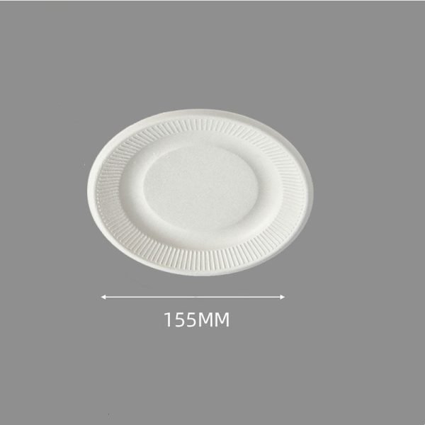 6 inch Bagasse pattern plates